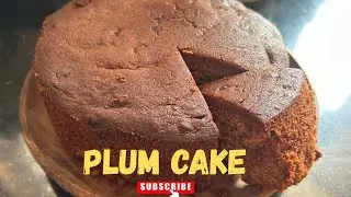 Plum cake recipe without oven and beater | Plum cake recipe | Easy plum cake without alcohol 