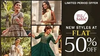 BIBA 80% OFF || BIBA DUPPATA SALE | BIBA SKIRTS SALE | BIBA FLAPPERS SALE | BRANDED ANARKALI DRESSES