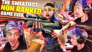 The Sweatiest NON RANKED Game I've Ever Played