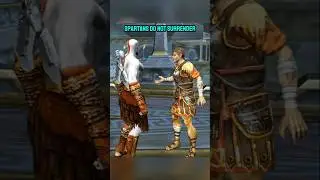 Кратос командует спартанским воином ⚔️