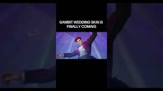Finally getting his wedding skin. #marvelrivals #gambit #rogue #edit