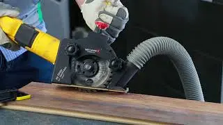 AirSlider 90: Absaughaube Staubabsaugung AirSlider 125 Winkelschleifer Staubfrei Holz Fliesen