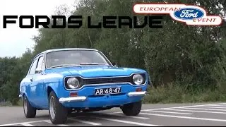Fords leave European Ford Event 2016