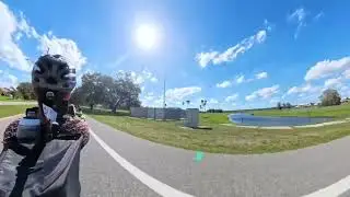 Bike Sebring 2025 from camera on my Cruzbike V20c