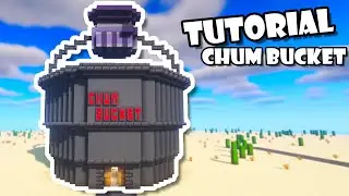 How To Build The Chum Bucket! | Minecraft Tutorial