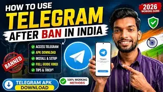 How to Use Telegram After Ban in India | How to Access Telegram After Ban | Telegram Apk Download