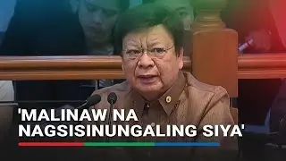 Marcoleta calls out DPWH Usec. Cabral for allegedly lying | ABS-CBN News