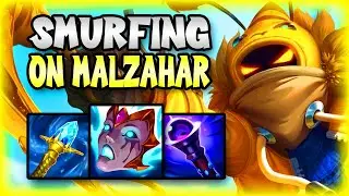 CAN MALZAHAR 1V9 OR IS HE JUST BAD NOW? | Malzahar Guide S11 - League Of Legends
