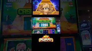 Mo Mummy Nice Session on $5 bet #slot #casinogame @MannysSlotChannel #casino #vegas #shorts