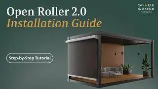 Open Roller 2.0 Cable-Guided Screen Installation | Step-by-Step Guide