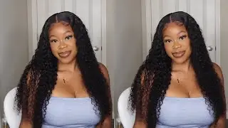 Beautiful Malaysian Curly Hair Bundles with 4x4 lace closure Ft Beauty Forever Hair#shorts