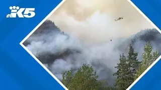 Containment shrinks on Bear Gulch Fire