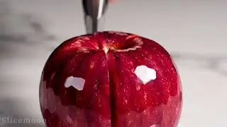 Cutting a Gem Apple with Al? Wait for the Slice!💎🍎✨