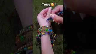 CUTE SIMPLE TATTOO 💕 #shorts #youtubeshorts #viralshorts
