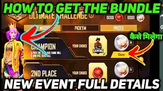 FREE FIRE ULTIMATE CHALLENGE EVENT FULL DETAILS | HOW TO COMPLETE FFIC ULTIMATE CHALLENGE EVENT