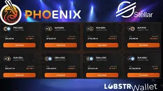 $XLM Network #stellar.  Phoenix Defi Hub $PHO token how to Earn an INSANE 100%+ APY