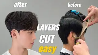 How To Cut a Perfect Layers Cut  | Layers Cut Haircut Tutorial (Step-by-Step) EASY