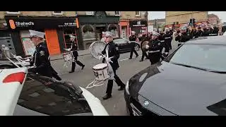 Young Loyalist flute band Pollok 29thApril 2023