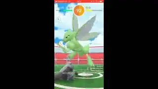 Aggron 1v1 Scyther (Party Cloudy boost)