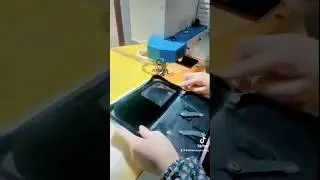 Leather edge folding machine for handbag notebook edge folding machine