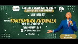 ATAPE MINI - RETREAT  JIMBO LA KATI MWA TANZANIA  | SIKU YA 3 | IBADA asubuhi