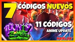 ✅7 C&Oacute;DIGOS NUEVOS✅11 C&Oacute;DIGOS de🧟 HUNTY ZOMBIE🧟Anime Update🧟HUNTY ZOMBIE ROBLOX🧟ZOMBIE CAZADOR ROBLOX