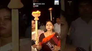 Congress workers organise &lsquo;Mashaal&rsquo; rally against rising atrocities against women