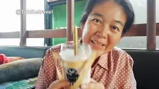 ลองกินชานมไข่มุก อร่อยมาก ที่สภากาแฟ บ้านหุ่นเหล็ก อ่างทอง Vlog EP 8 | Life2Go แม่จันพาเที่ยว