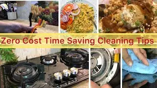 How to Clean Glass top hob gas stove | How to save time in kitchen| Cleaning Hacks| Kitchen routine|