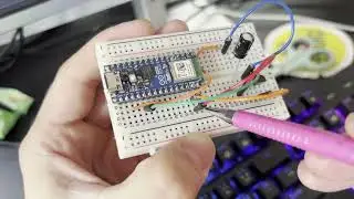 Temperature sensor using Arduino Nano ESP32 (Circuit Setup)