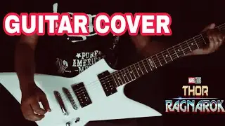 Led Zeppelin - Immigrant song - Thor Ragnarok theme - Guitar Cover