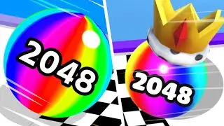 Ball Run 2048 Vs Ball Merge 2048 - NEW UPDATE! All Levels Gameplay Android, iOS TY4VK7OS9M