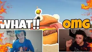 NINJA AND MYTH REACT TO THE DURR BURGER BEING FOUND IN THE DESERT!!!!!!
