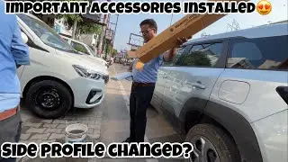 Most Important Accessories Installed in My new Brezza 2023 😍| Maruti Suzuki Brezza 2023 |#brezza