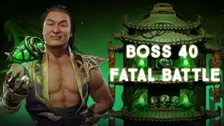 *FATAL SORCERERS TOWER* BOSS 40 BATTLE IN MK MOBILE!!