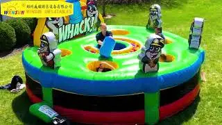 Inflatable Human Whack a Mole Game 充气巨鼠游戏