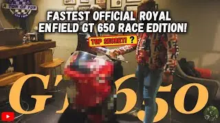 The FASTEST Official Royal Enfield GT650 Ever Built? 🏁 #royalenfield #automobile #gt650 #bikereview