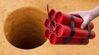 EXPERIMENT : T.N.T. In Big Underground Hole