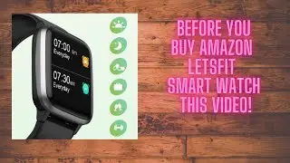 best Buy Letsfit Smart Watch Fitness Tracker With Heart Rate Monitor Letsfit Smart Watch Fitness