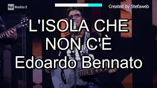 Edoardo Bennato - L'isola che non c'è (Karaoke Originale)
