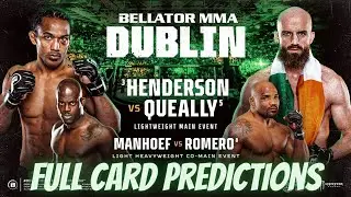 BELLATOR 285 HENDERSON VS. QUEALLY PREDICTIONS!