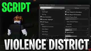 [🔥BEST] Violence District Best Script Auto Generators, God Mode, Instant Win Roblox 2025