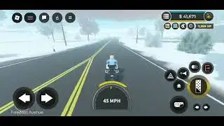 ATV experimenting on road and on dirt path!