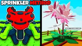 *NEW CYCLAMEN SEED* SPRINKLER METHOD | ROBLOX | GROW A GARDEN