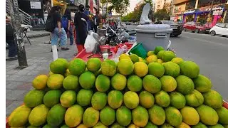 Indian Auntys Unfiltered Sweet Lime Juice | Making Refreshing Summer Drink in Old Village Style