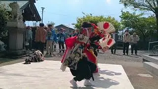 石坂春祭り獅子舞い 令和７年版