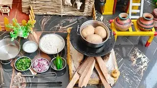 Crispy Fried Aloo Pratha Recipe | Desi Style Fried Aloo Pratha | Golden Fried Aloo Pratha