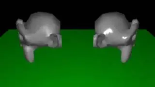 Realtime phong shading and interpolation with OpenGL