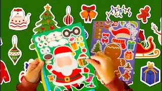 Christmas Sticker Fun 🎄 Festive Stickers for Kids