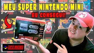 💯 UNBOXING E TESTES DO SNES MINI